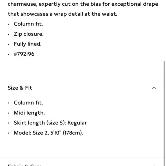 Banana Republic Zandra Black Silk Skirt - Picture 3 of 3